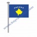 KOSOVA GÖNDER BAYRAK 50x75 ( EBAT SEÇİNİZ )